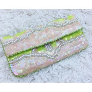 Sequin Clutch 1920s 20s Roarin’ Vibe
